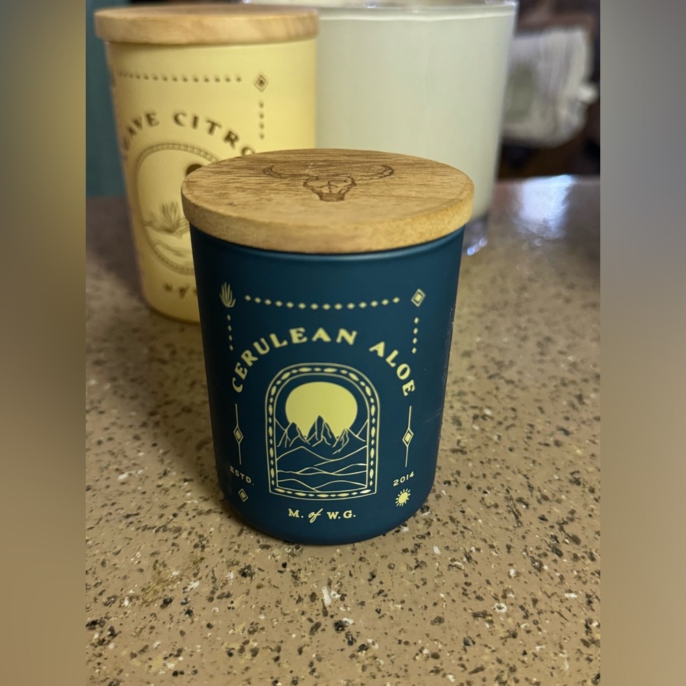 Makers of Wax Goods M. of W.G. Cerulean Aloe